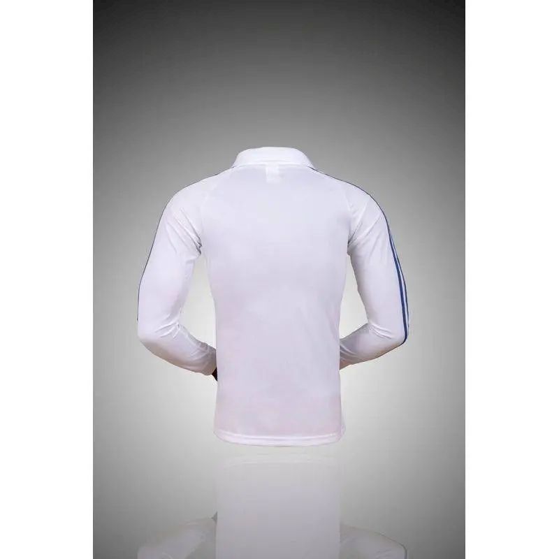 Camisa retrô de mangas compridas do Real Madrid 2001/02 Home
