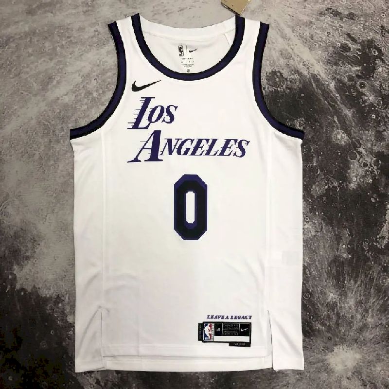 Camisa Russell Westbrook Branca Masculina – Edição Cidade