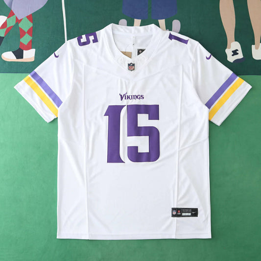 Jersey NFL Minnesota Vikings Dallas Turner 15