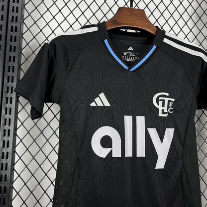 Charlotte FC 2025/26 Away Kids Kit
