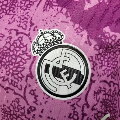 Camisa Real Madrid Edição Especial Rosa 2023/24 Versão Jogador