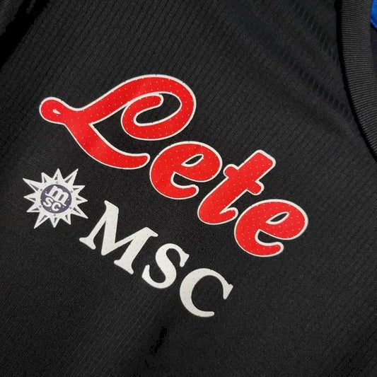Napoli 2022/23 Black Training Jersey