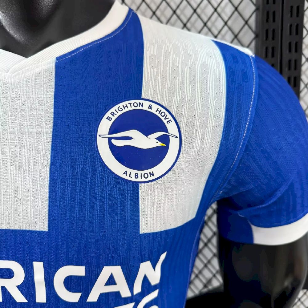 Men's Brighton & Hove Albion 2025/26 Home Jersey Player Version