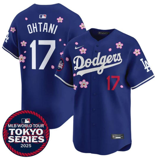 Los Angeles Dodgers Jersey Blue Tokyo Series 2025
