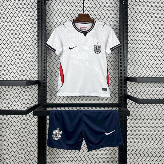 Kids England 2026 World Cup Home Jersey Kit Footy Leaked
