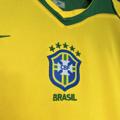 Camisa retrô titular do Brasil 2004/2006