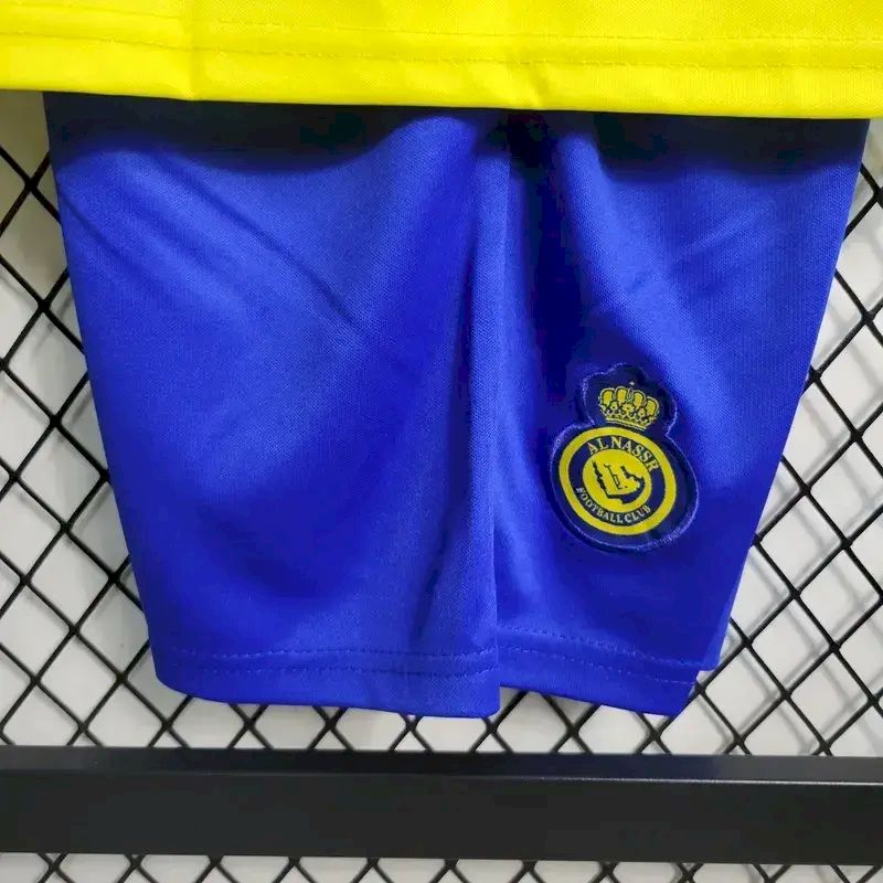 Al-Nassr FC 2023/24 Home Kids Kit