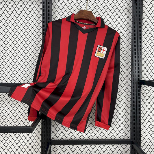 AC Milan 2024/25 125th Anniversary Edition Long Sleeves Retro Jersey