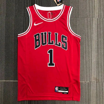 Camisa Derrick Rose Vermelha Masculina – Edição de 75º Aniversário