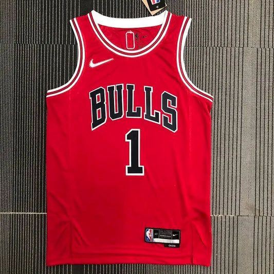 Camisa Derrick Rose Vermelha Masculina – Edição de 75º Aniversário