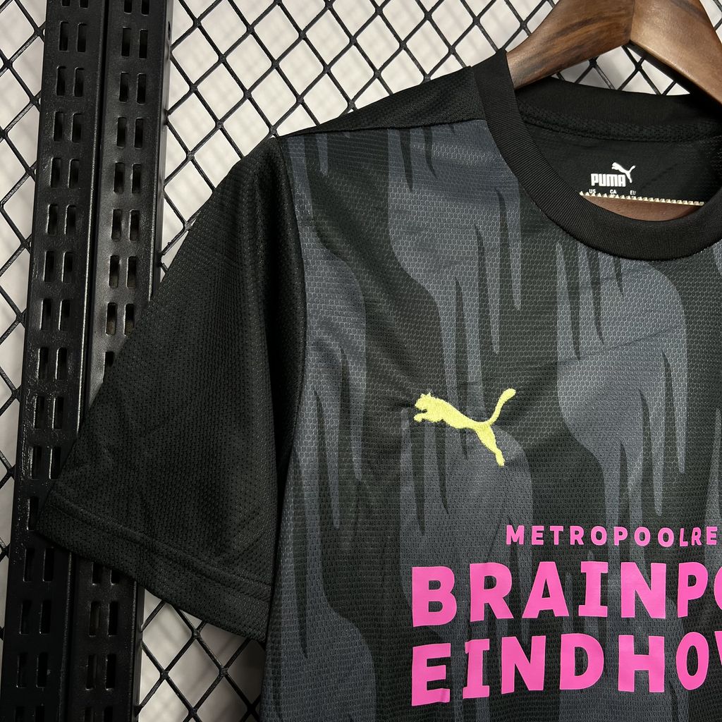 Camisa preta pré-jogo do PSV Eindhoven 2024/25