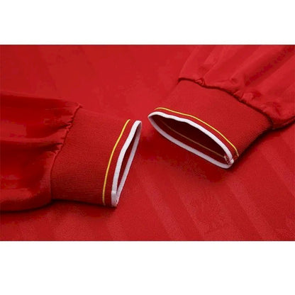 Camisa retrô de mangas compridas da Copa da Inglaterra, temporada 1985/86, Liverpool