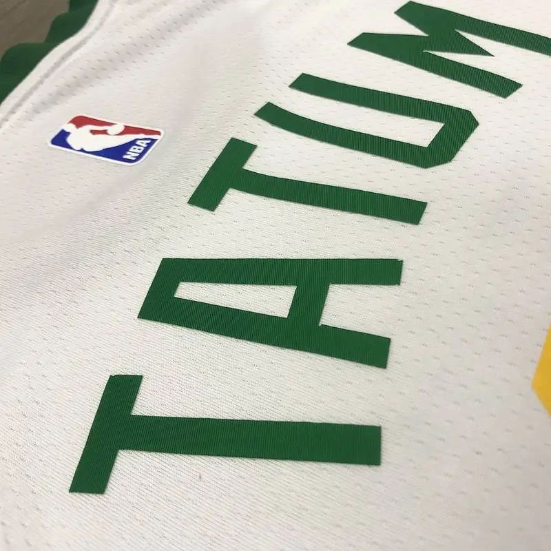Camisa Jayson Tatum Branca Masculina Versão Jogador – Edição Cidade