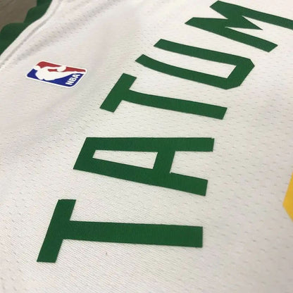 Camisa Jayson Tatum Branca Masculina Versão Jogador – Edição Cidade