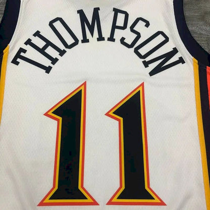 Camisa Swingman Throwback Branca Masculina Klay Thompson – Edição Clássicos Retrô