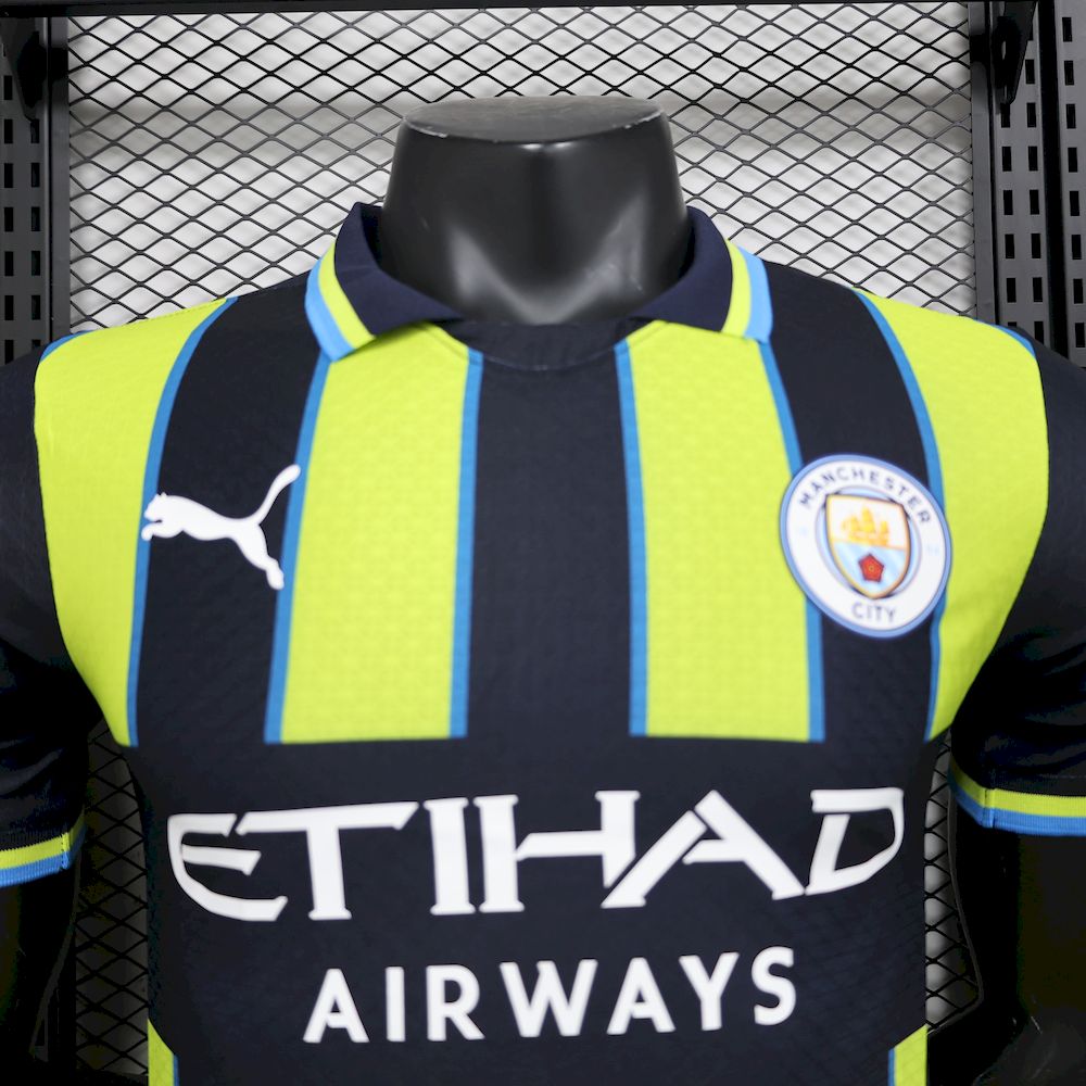Men's Manchester City 2024/25 Away Jersey Player Version