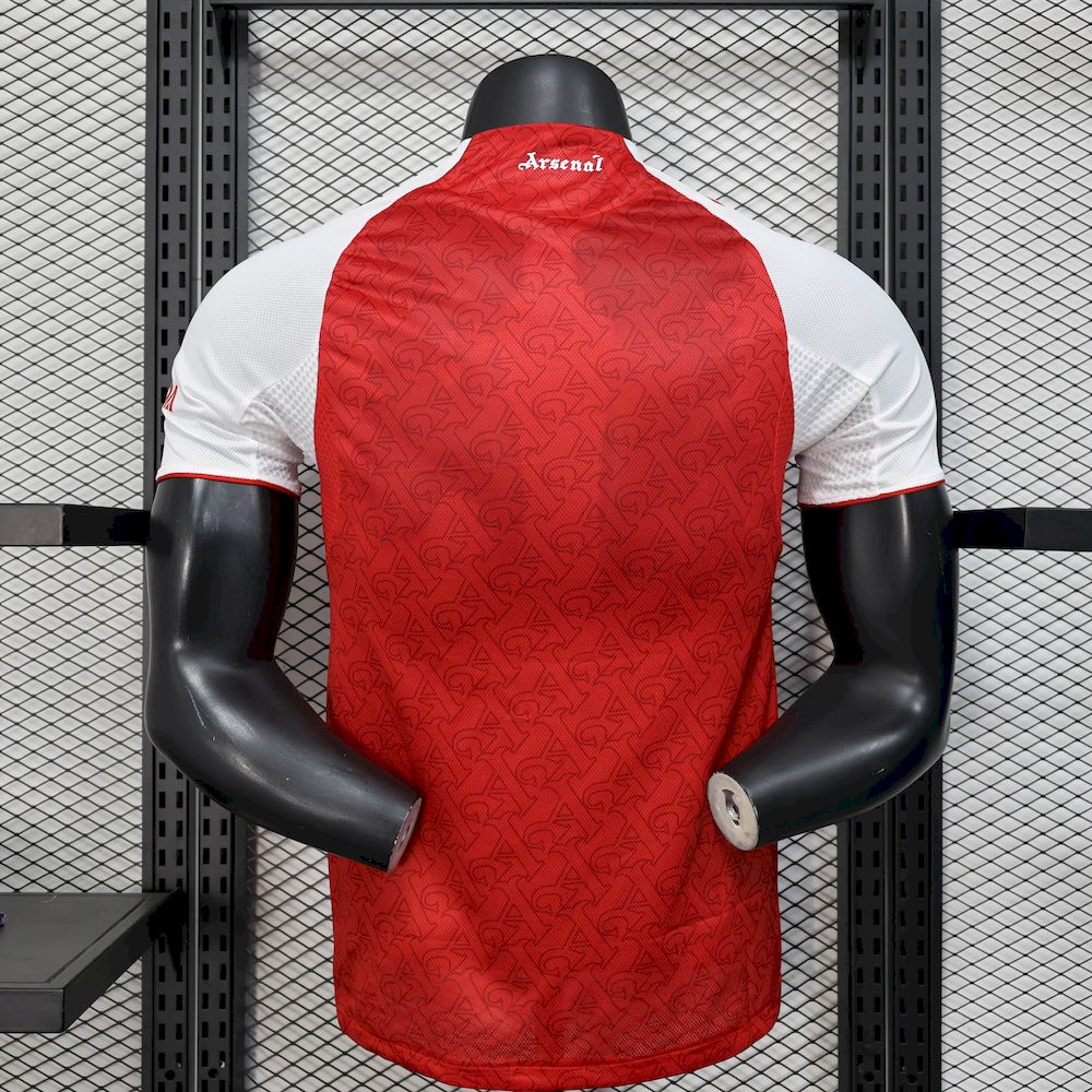 Men's Arsenal 2025/26 Home Jersey Player Version