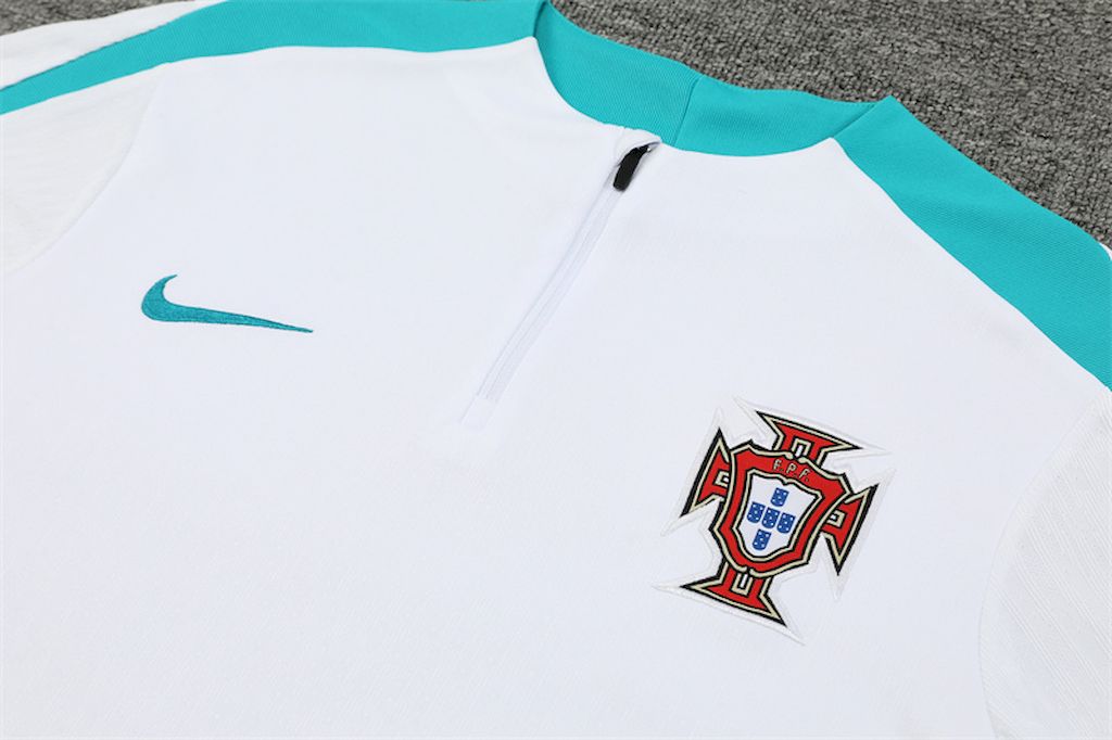 Camisola e Calça Adulto Portugal 2024/25 Meio Fecho 14001