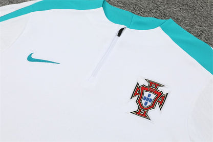 Camisola e Calça Adulto Portugal 2024/25 Meio Fecho 14001