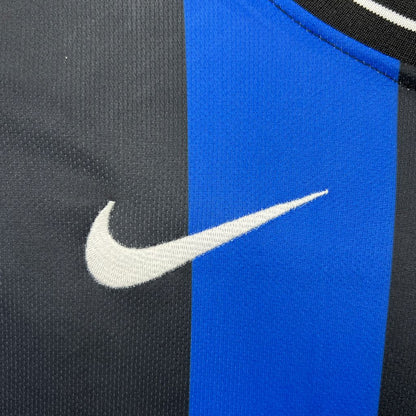 Camisa retrô de mangas compridas Inter de Milão 2009/10