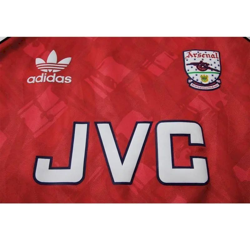 Camisa retrô do Arsenal 1990/92