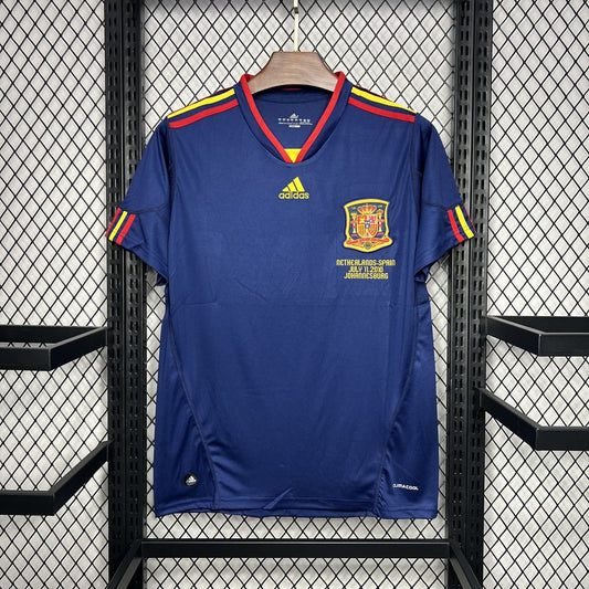 Camisa retrô reserva da Espanha 2010