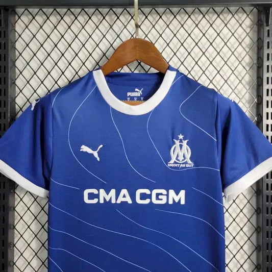 Olympique de Marseille 2023/24 Away Kids Kit