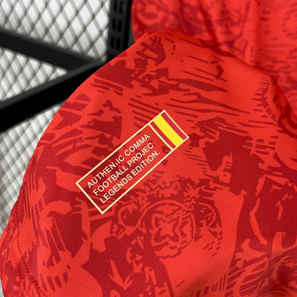 Camisa vermelha especial Espanha 2024/25