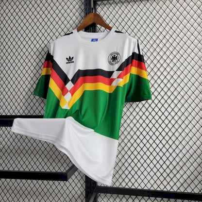 Camisa retrô da Alemanha para a Copa do Mundo de 1990