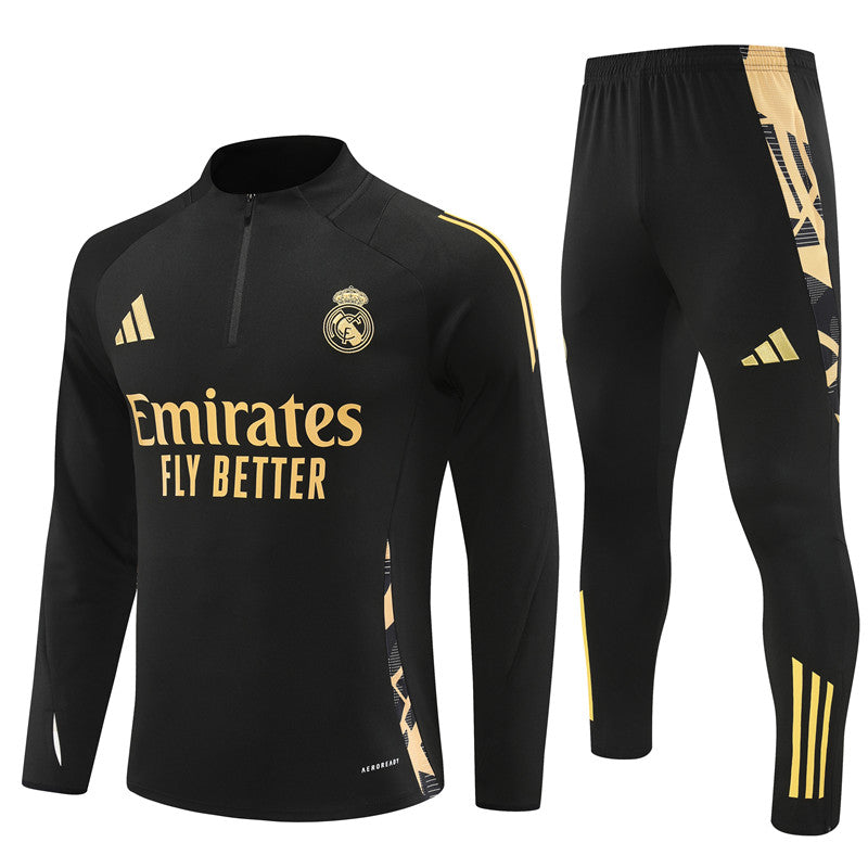 Suéter e calça adulto com zíper médio Real Madrid 2024/25 14001