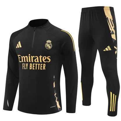Suéter e calça adulto com zíper médio Real Madrid 2024/25 14001