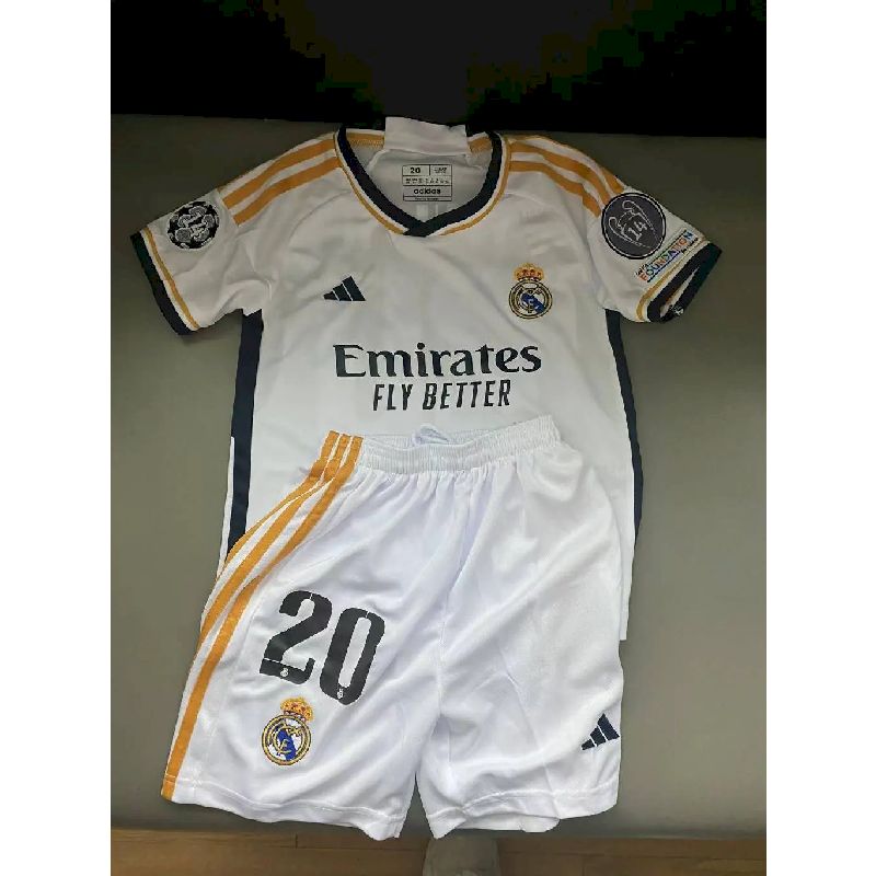 Kit Infantil Home do Real Madrid 2023/24