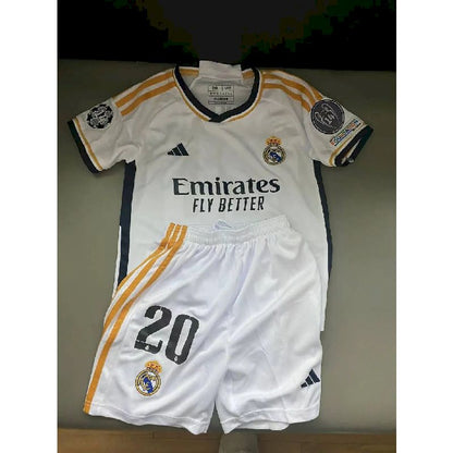 Kit Infantil Home do Real Madrid 2023/24