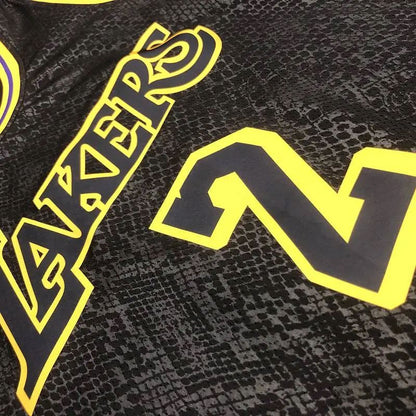 Camisa LeBron James Black Mamba versão masculina de jogador