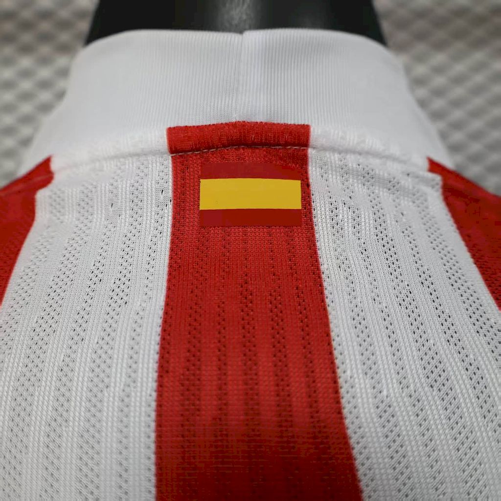 Atlético Madrid 2025/26 Home Long Sleeves Jersey Player Version