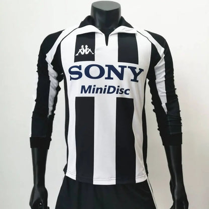 Camisa retrô de mangas compridas Juventus 1997/98 Home