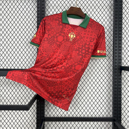 Men's Portugal 2024/25 Red Jersey