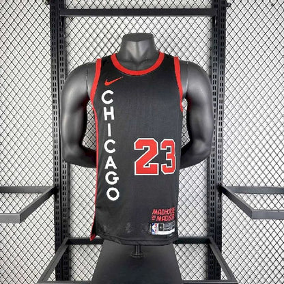 Camisa Michael Jordan Preta Masculina 2024 – Edição City
