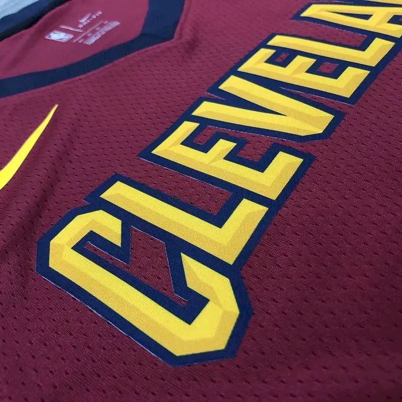 Men’s Kevin Love Maroon Swingman Player Version Jersey – Icon Edition