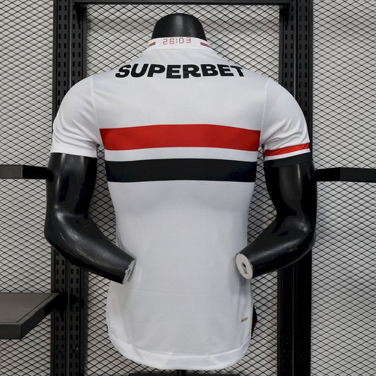 Sao Paulo 2025/26 Home Jersey Player Version