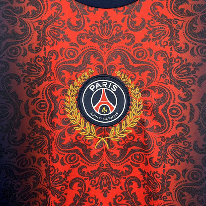 Paris Saint-Germain 2025/26 Campeones De Europa Red And Blue Jersey 2