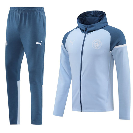 Moletom casual com capuz e calça Manchester City HL