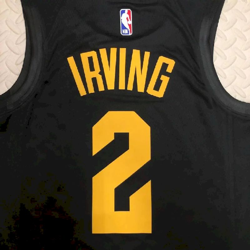 Men’s Kyrie Irving Black Team Jersey – Statement Edition