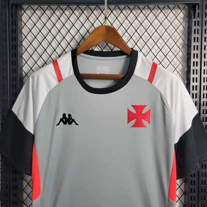 Camisa Treino Pré-Jogo Vasco da Gama 2023/24 Cinza
