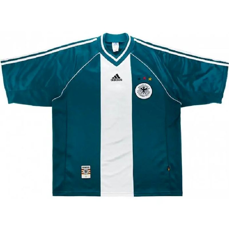 Camisa retrô reserva da Alemanha 1998-2000