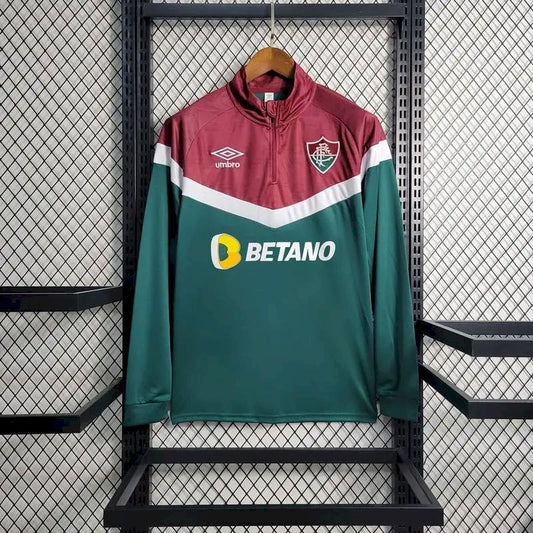 Camisa de manga comprida do treino pré-jogo do Fluminense 2023/24