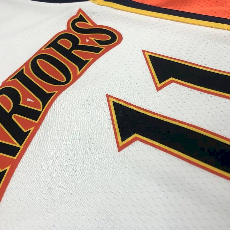 Camisa Swingman Throwback Branca Masculina Klay Thompson – Edição Clássicos Retrô