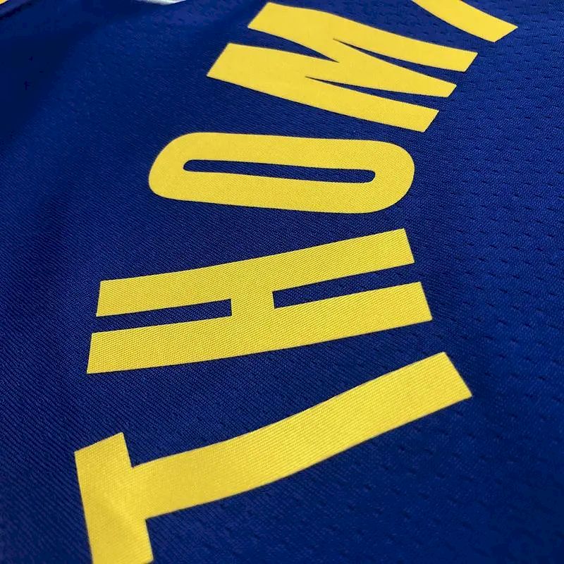Camisa azul masculina do time Klay Thompson – Edição de 75º aniversário