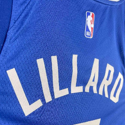 Camisa Damian Lillard Azul Masculina 2023 – Edição City