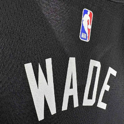 Camisa preta masculina Dwyane Wade 2024 – Edição City